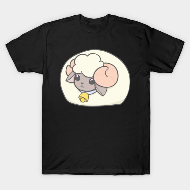 Round sheep T-Shirt by IcyBubblegum